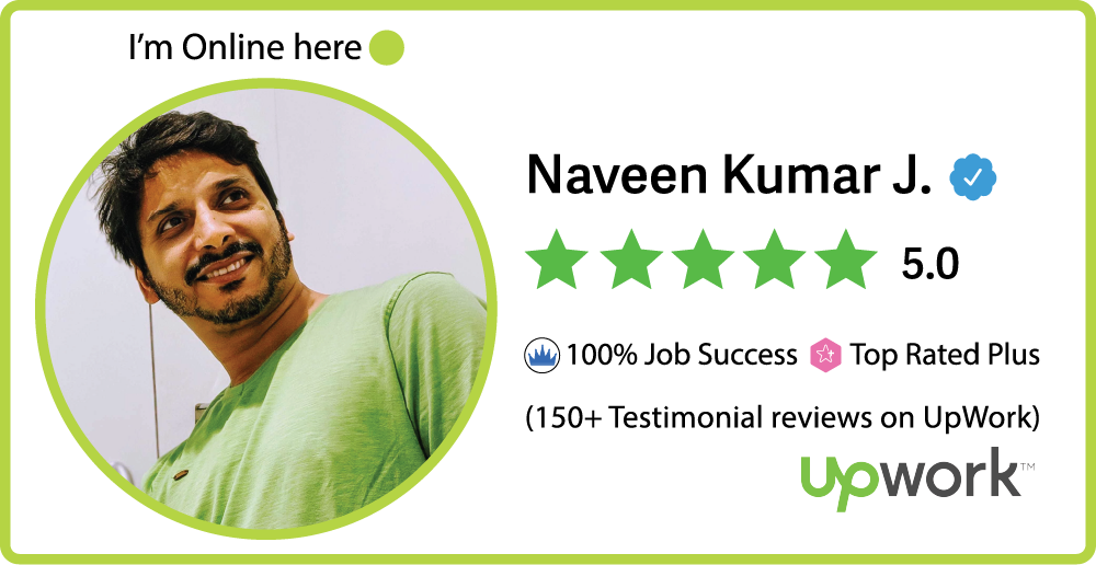 Naveen Kumar J. - UpWork